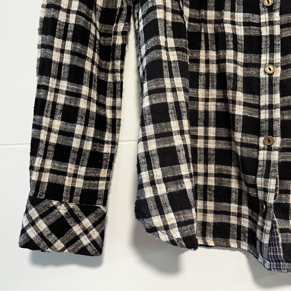 Free People | Plaid Button Up Shirt - Picture 5 of 14